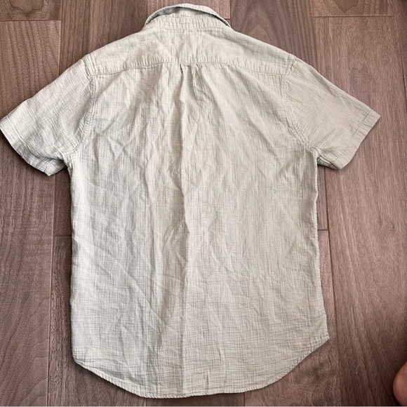 Madewell Green Casual Button Down Shirt - Picture 3 of 12